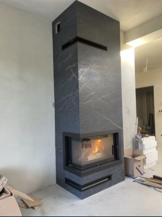 Wkład kominkowy impuls ME BL black