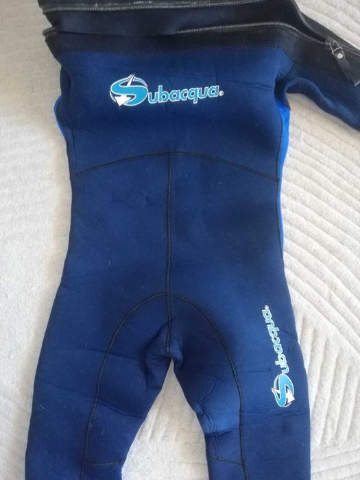 Fato de Mergulho Subacqua semi seco para Homem