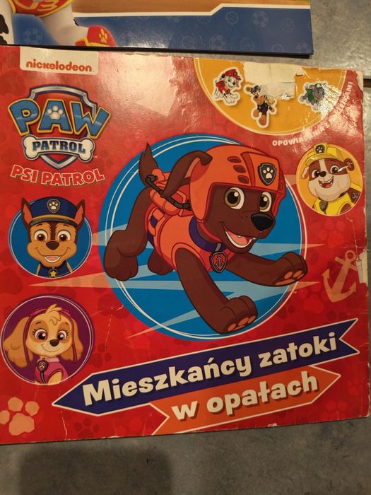 Książeczki Psi Patrol 9 sztuk