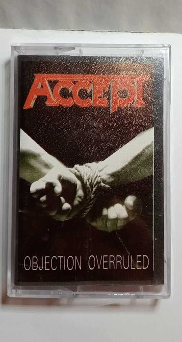 Accept "Objection Overruled" kaseta EX wyd.Dynamic Musik-0157
