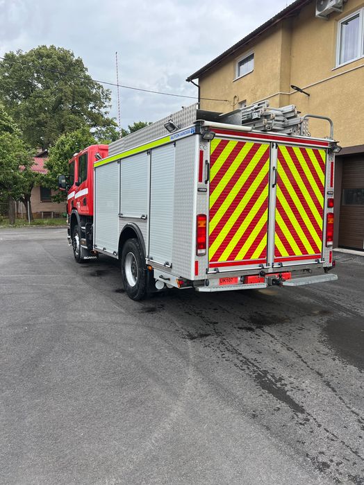 SCANIA 114 4X4 Straż pożarna pożarniczy strażacki