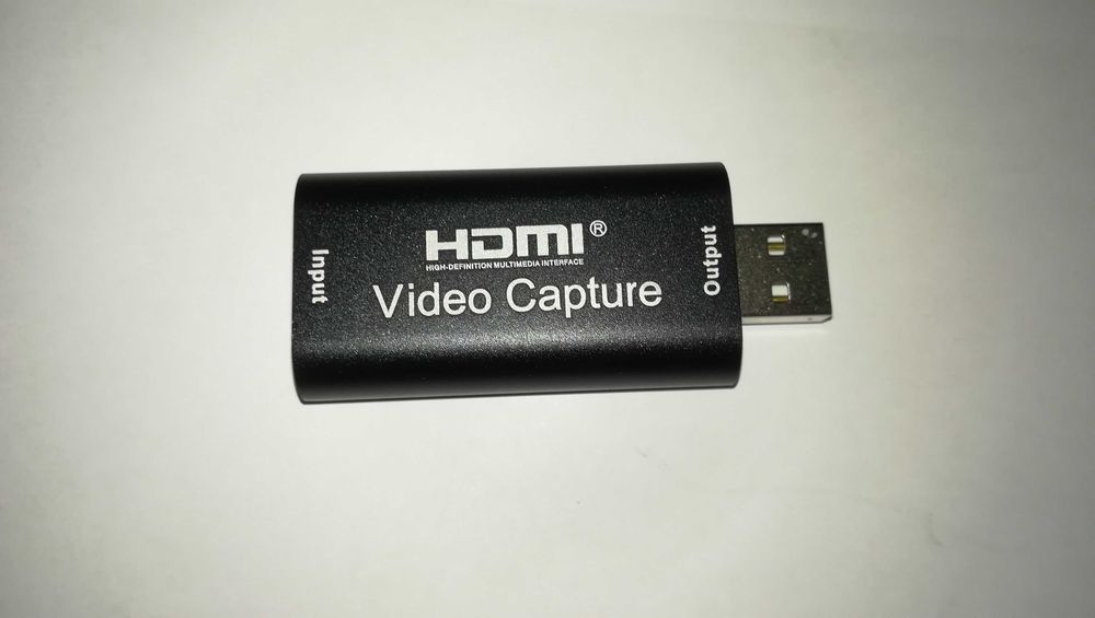 Placa de Captura Vídeo HDMI 4K USB - Novo para estrear