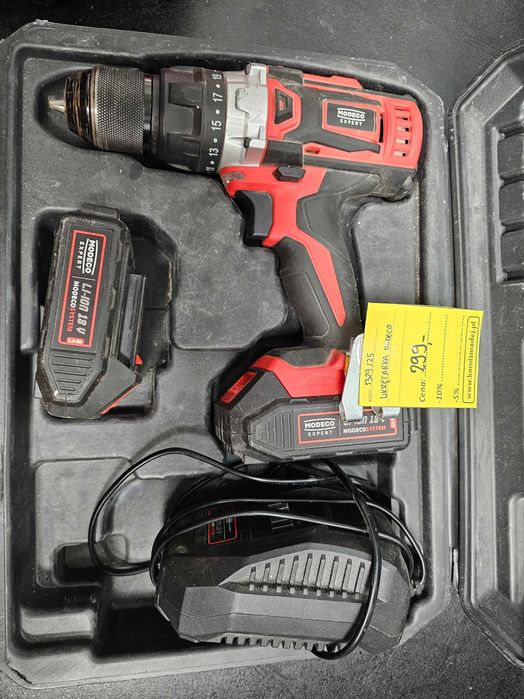 Wkrętarka Akumulatorowa Modeco MN-91-137 * Komis Madej Gorlice