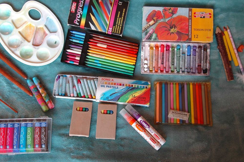 zestaw plastyczny malowanie rysowanie