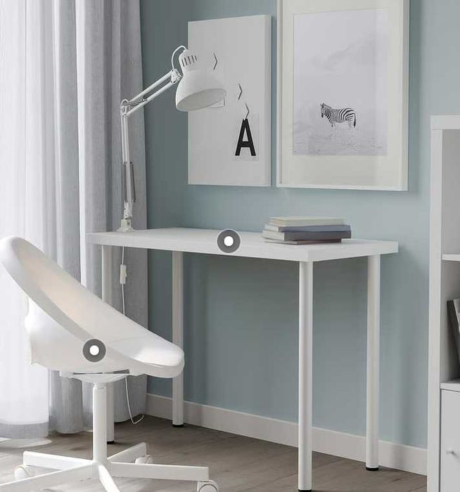 Tampo, branco para secretária, 120x60 cm LAGKAPTEN IKEA