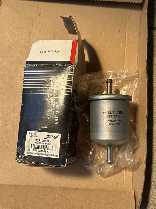 Паливний фільтр JPN 30F1007JPN (для Nissan Micra, Sunny, Primera, Almera), Нова галогенна автолампа Osram Bilux H4 12V 60/55W (64193) Original