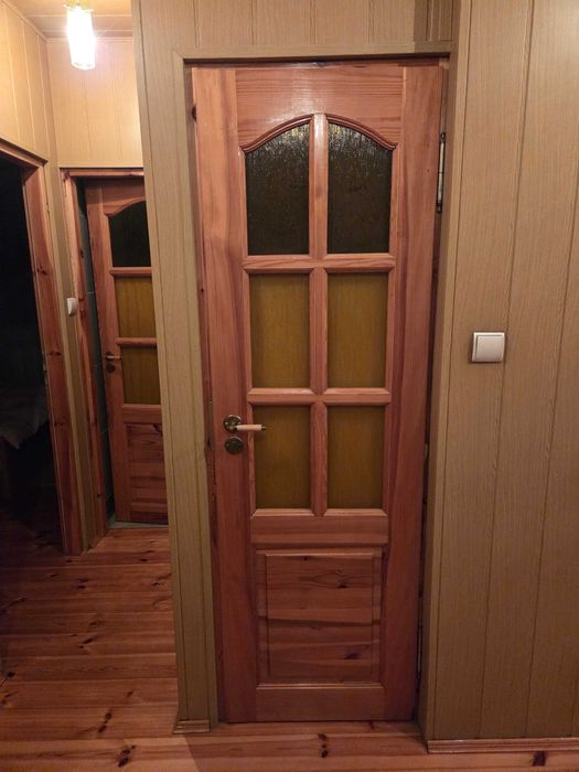Drzwi wew. drewniane