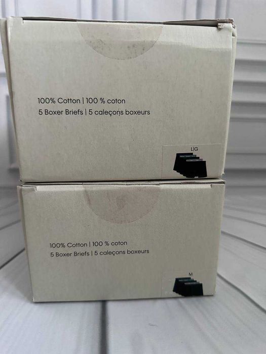 Набір чоловічі боксери Calvin Klein чорні упаковка 5 штук