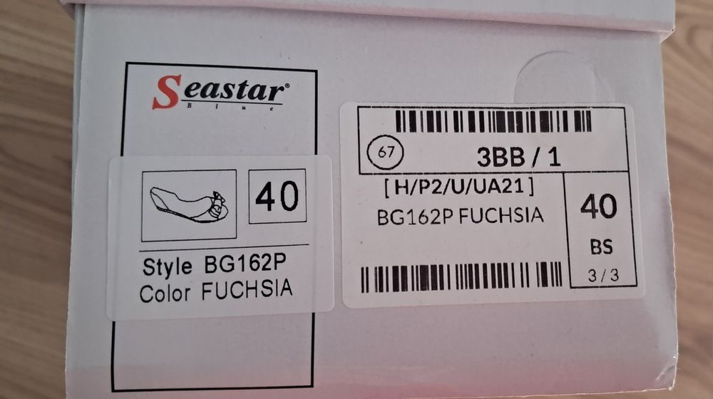 Baleriny damskie gumowe z kokardą 40 rozmiar