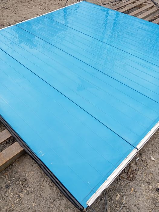 Brama segmentowa panelowa garażowa 300x307 wysoka