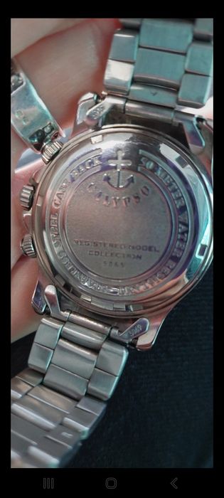 Relógio de homem, calypso.