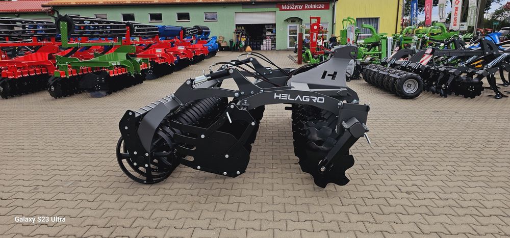 Brona Talerzowa BT3.0 Wał daszkowy Hydraulika  PREMIUM HELAGRO