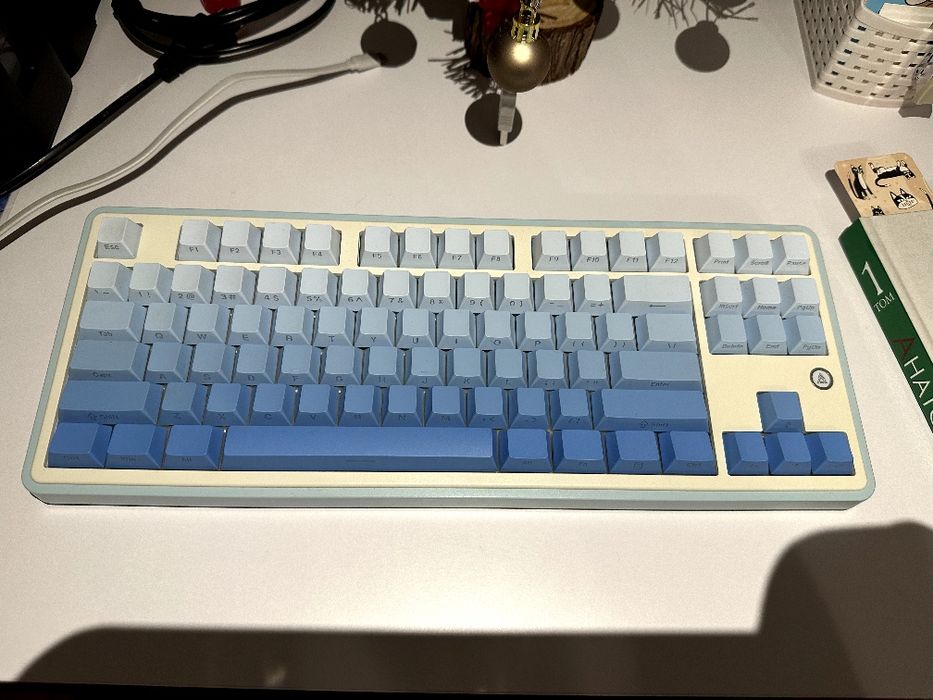 Безпровідна механічна клавіатура 80% Ajazz ak870  TKL