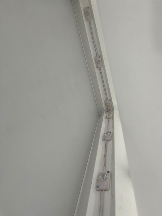 Reclamo Luminoso Novo - Dupla face 1,00x0,70mts