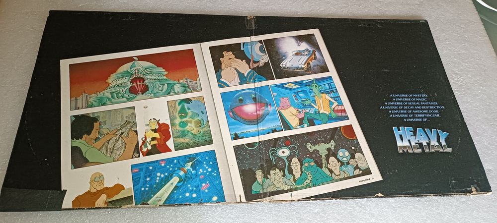 Raro álbum duplo vinil heavy metal de 1981