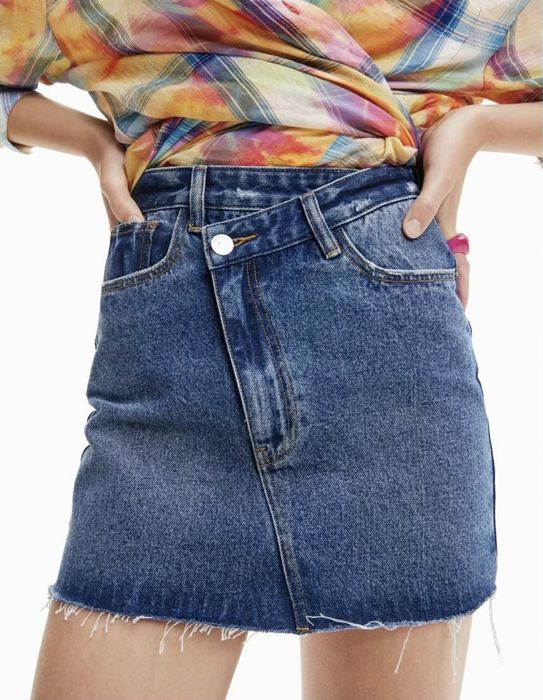 Джинсова спідниця Desigual, M