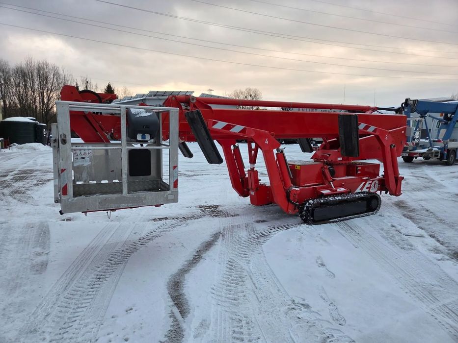 Omme TEUPEN LEO 30T - 30 m podnośnik koszowy zwyżka na gąsienicach pająk spider lift multitel omme ruthmann hinowa  30 m podnośnik koszowy gąsienicowy zwyżka TEUPEN LEO 30T omme ruthmann