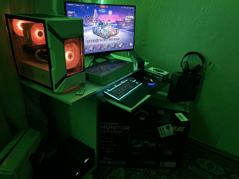 Продам Игровой ПК полная сборка с перефирией.