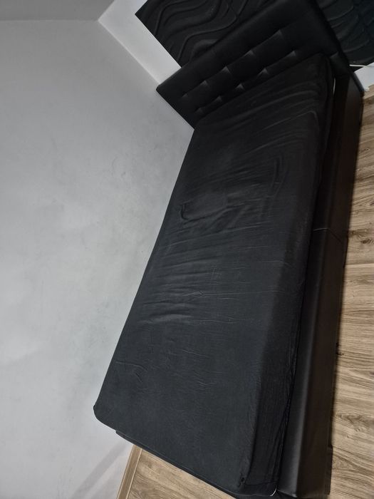 Łóżko Młodzieżowe Skóra 90x200