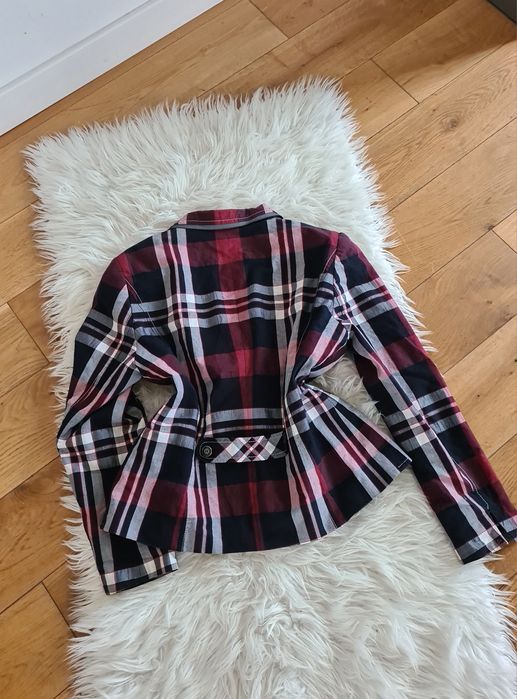 Garry Weber L 40 XL 42 żakiet marynarka w kratę na święta Wigilie