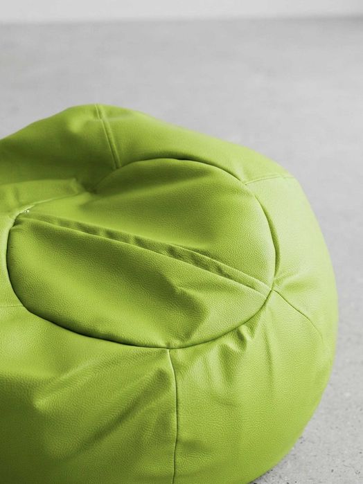 Puf Verde Limão da Conforama 80 cm x 80 cm x 35 cm
