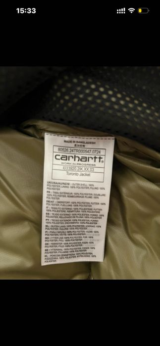 Casaco Carhartt Toronto