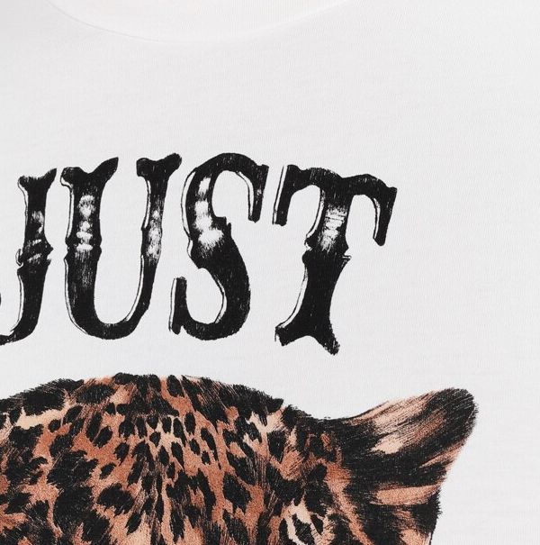 T-Shirt Męski  Just Cavalli Nadruk XL