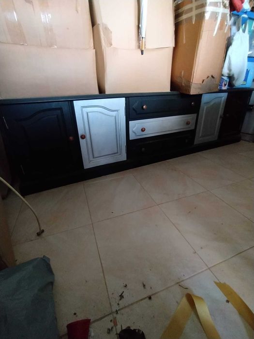 Móvel de 3 gavetas+2 módulos