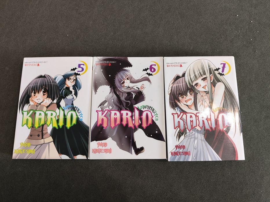 Manga Wampirzyca Karin tomy 5-7 po polsku