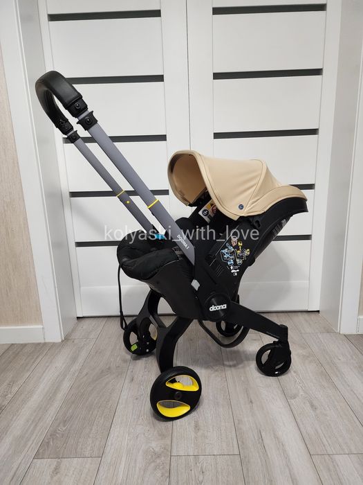 Автокрісло-коляска Doona I оновлена модель sahara beige Дуна