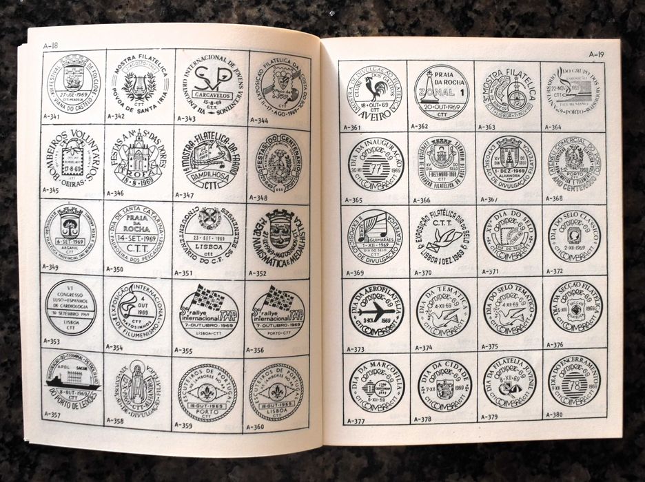 F. Palma Leal - Catálogo de Carimbos de Portugal - 1978