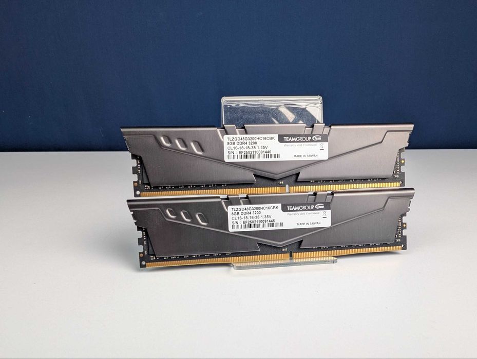 Швидка та Надійна Оперативна Пам'ять TeamGroup T-Force Vulcan Z DDR4 16GB (2x8GB) 3200 MHz CL16 | МАГАЗИН | Гарантія 90 днів