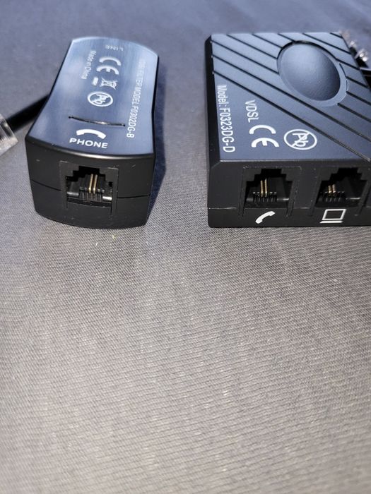 Splitter VDSL F0323DG-D + gratis Filtr telefon modem VDSL F0302DG-B