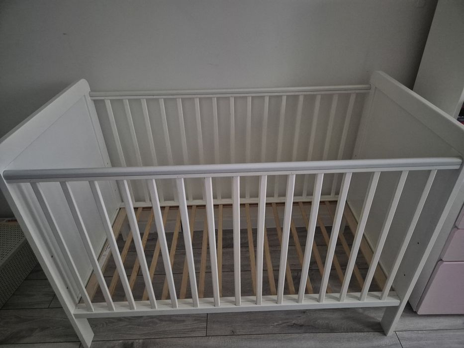 Łóżeczko niemowlęce Woodies 120x60 z materacem