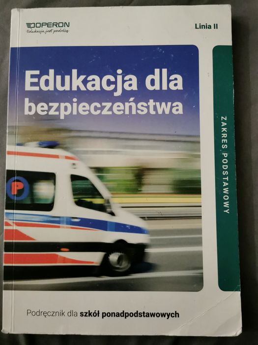 Popodręcznik edukacja dla bezpieczeństwa 1 klasa liceum