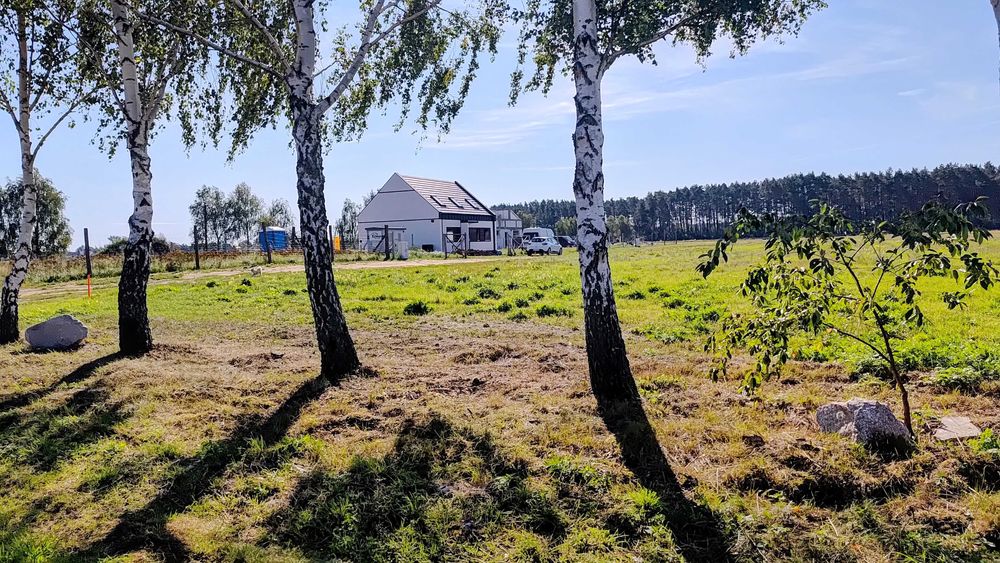 Działki budowlane z pozwoleniem na budowę domu jednorodzinnego