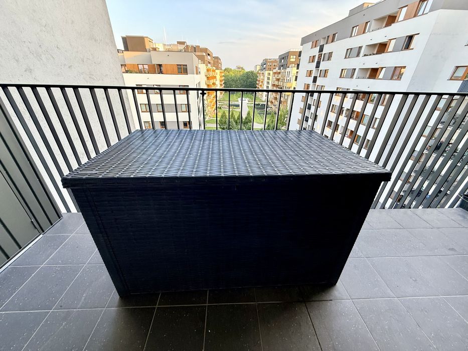 Super pojemna skrzynia Keter Java - 870 l - na balkon / do ogrodu