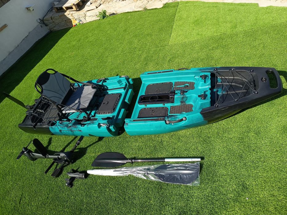 Kayak  modular pesca NOVO pedaleira de helice