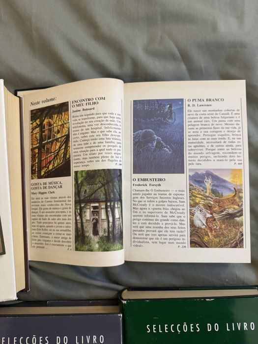 5 livros Coleção Selecções do Livro"