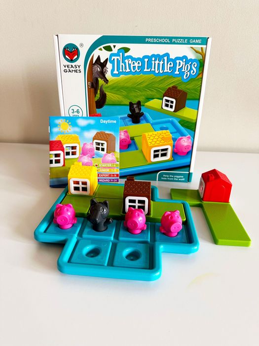 Stem гра Троє поросяток та вовк