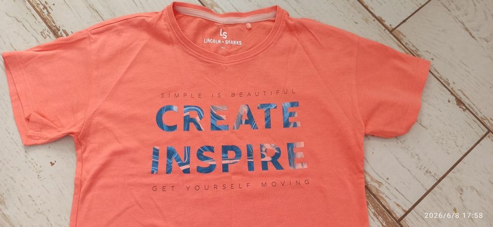 T-shirt dla dziewczynki z 5 10 15 bdb 140