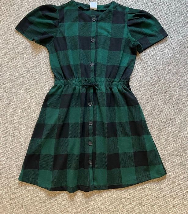 Стильна сукня в клітинку Zara Kids (розмір 134 см, 9 років)