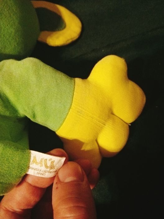 Wodnik szuwarek maskotka PRL