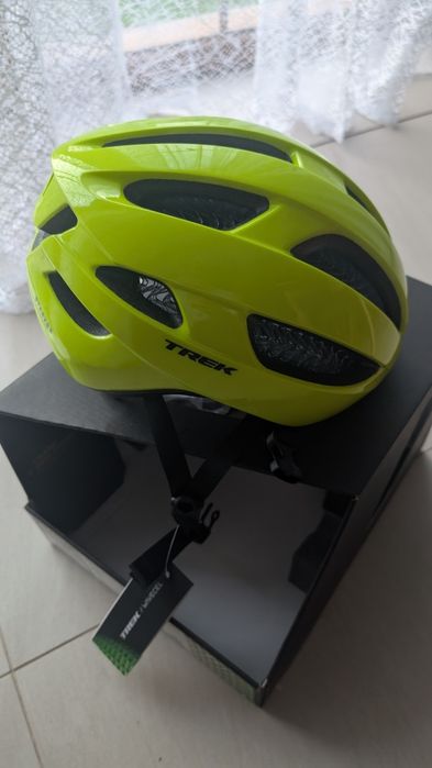 Kask rowerowy Kask rowerowy Trek Starvos WaveCel XS Żółty Radioactive 2025