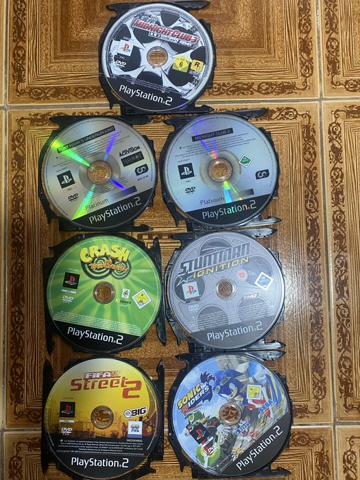 Playstation 2 com acessorios
