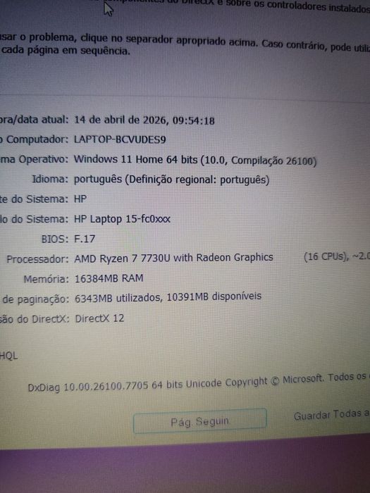 Laptop HP AMD 7000