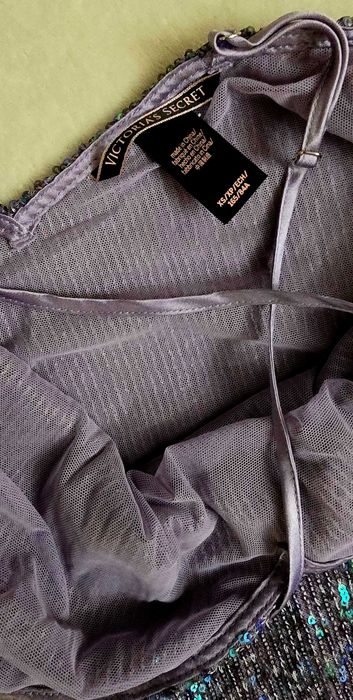 Платье пеньюар Victorias secret оригинал новое паетки секси одежда