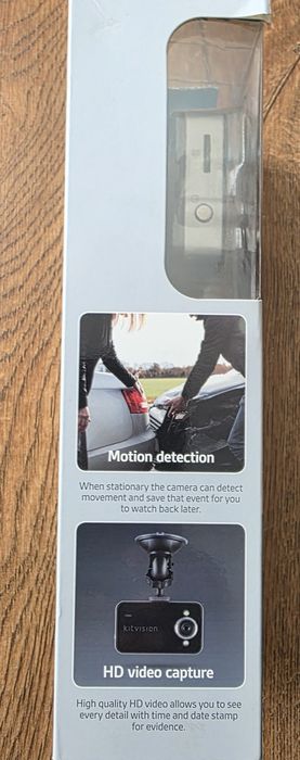 wideorejestrator samochodowy Kitvision HD Dash Cam.