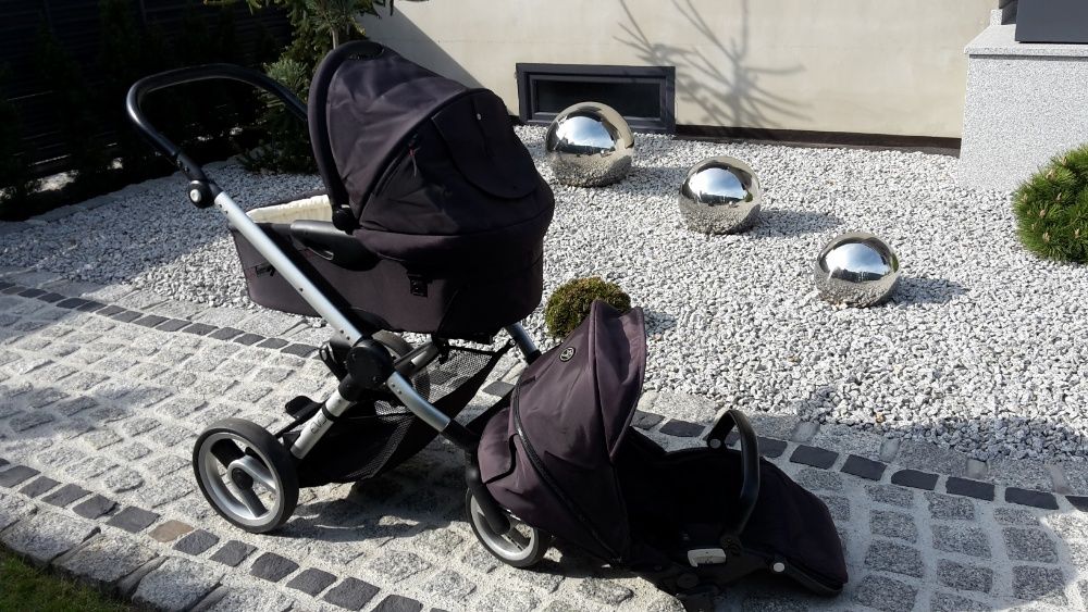 Wózek 2w1 mutsy evo czarny