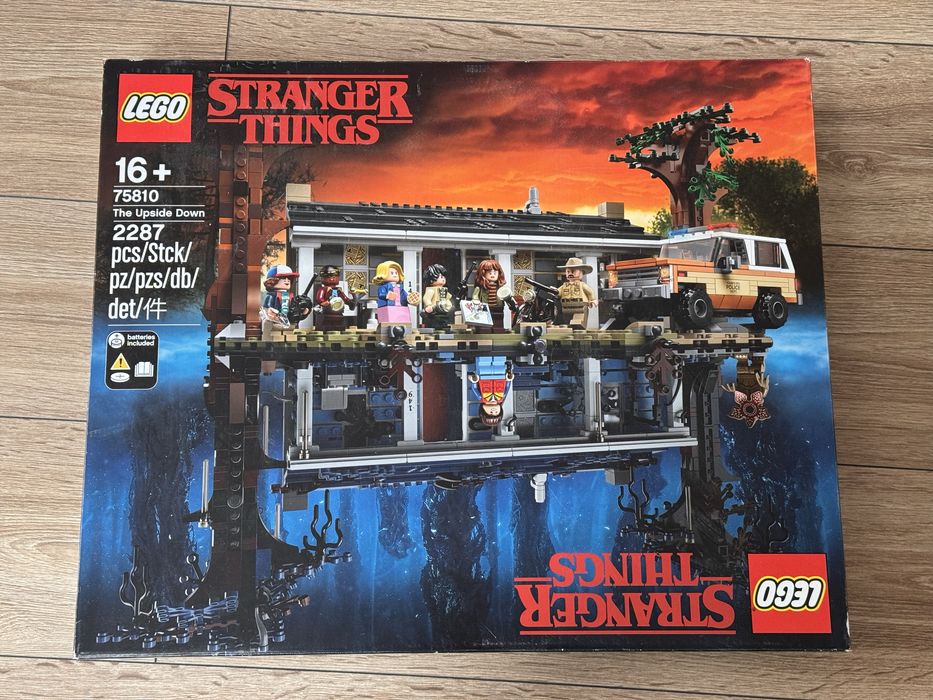 Lego kg stranger things nowy the upside down 75810